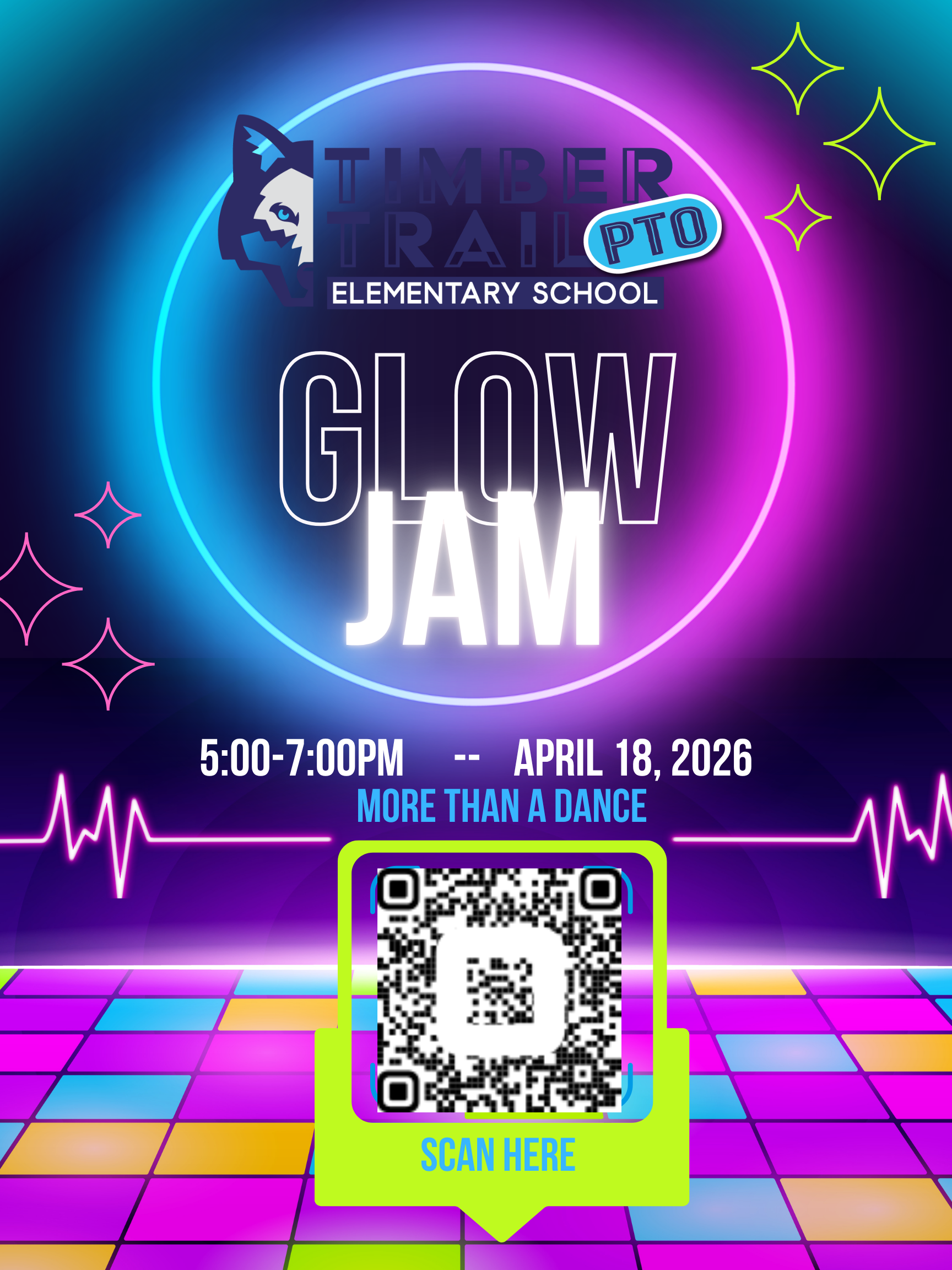 Blue and Pink Neon Night Party Event Poster (2) (1)